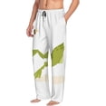 thumbnail image 6 of Fuzoiu Hunting Frog Print Men's Pajama Pants,Lounge Pants for Men,Lounge PJ Bottoms,Sleepwear Pants with Drawstring Pockets -Large, 6 of 6