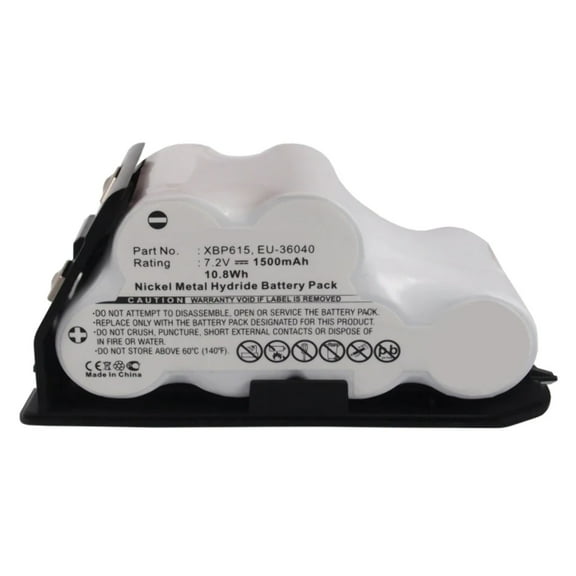 Batteries N Accessories BNA-WB-H8682 Vacuum Cleaners Battery - Ni-MH, 7.2V, 1500mAh, Ultra High Capacity Battery - Replacement for Euro Pro EU-36040, XBP615 Battery