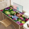 thumbnail image 4 of Cabbage Patch Kids-themed extra-large Non-Slip Base leather Desk Table mat—versatile for computer desks, dining tables, and more.12"x24"(30X60cm）, 4 of 6