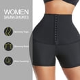 thumbnail image 5 of Lilvigor Sauna Sweat Shorts for Women Sauna Waist Trainer Compression Shorts for Women Workout High Waist Shaper Suits, 5 of 7