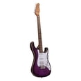 thumbnail image 2 of Guitarra Eléctrica con Case Serie Unique LEGGEND-PL BABILON purpura 40x9.5x106.5, 2 of 14