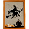thumbnail image 5 of Halloween Fun Throw Blankets, Haunted House Witches Cat Pumpkins Soft Fleece Blanket Decorative for Home Sofa Couch Chair Living Bedroom,60x80 inches, Scary Movie Nights, 5 of 6