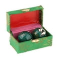 thumbnail image 1 of Bolas de Masaje Sunnimix Ejercicio Masaje Balonmano 2 Piezas con Caja de Almacenamiento Panda Green, 1 of 8
