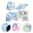 thumbnail image 1 of ETHZZLE 1Set Plastic Reusable Hamster Ladder House with Hideout Comfortable Nest for Guinea Pig and Small Pets, 1 of 5