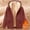 Brown, variant on Blmnix Hoodie Men Full Zip Travel Hoodie Zip Up Hoodie Cocoon Hoodie Hoodie Wind Resistant Hooded Brown Long Sleeve Oversized Hoodie,XXL