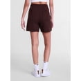 thumbnail image 3 of Athletic Works Women's Pull On Fleece Shorts, 6" Inseam, Sizes XS-XXXL, 3 of 5