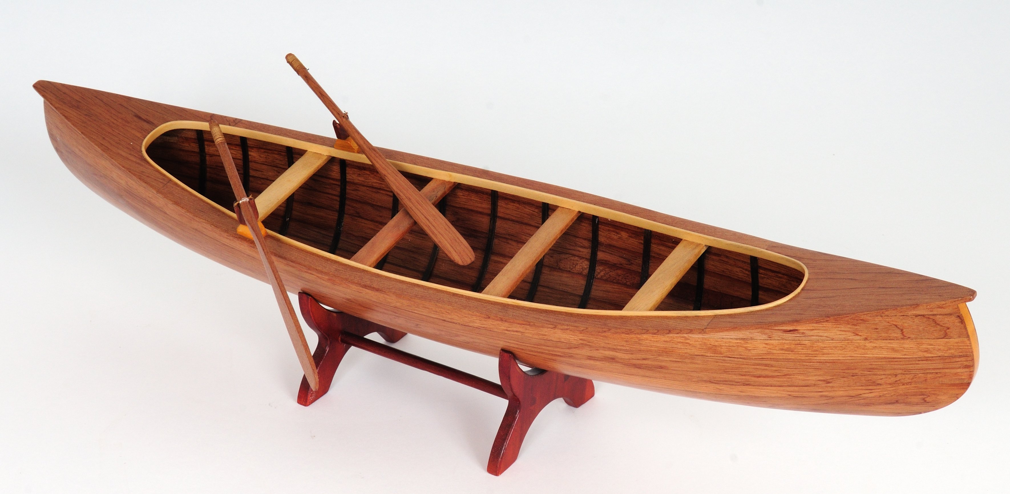 Peterborough canoe Handrafted Wooden Model Display