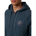 thumbnail image 3 of O'Neill Mens Fifty Two Zip Hoodie Cadet blue M, 3 of 4