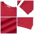 thumbnail image 6 of SPROUTOP Sweatshirt for Women Long Sleeve Crew Neck Pullover Loose Ladies Winter Tops, 6 of 9
