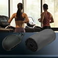 thumbnail image 4 of Floleo Portable Quick-Dry Sports Towel, Microfiber Gym Towel, Sweat Absorbing Travel Towel, Lightweight Compact for Beach Camping Swimming Fitness, 4 of 6