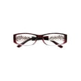 thumbnail image 3 of Eyebogo Olivia Stylish Reading Glasses for Women (Burgundy, +2.75), 3 of 6