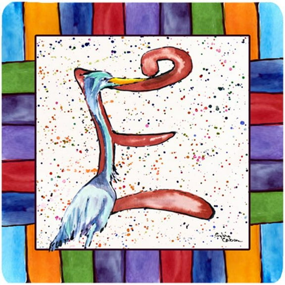 Beach And Seafood Foam Coasters - Set 4