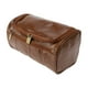 thumbnail image 1 of 1 Pc Bolsa de Maquillaje Multifuncional para Mujeres para Vacaciones y Viajes de Negocios PU Marrón, 1 of 3