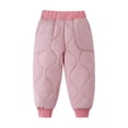 thumbnail image 2 of HUANBAI Boys Winter Lined Thermal Pants With Padding For Cold Weather Outdoor Play And Everyday Wear Soft Joggers Pants 3-4 Years, 2 of 6