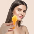 thumbnail image 2 of Unique Bargains 1 Pc Gua Sha Facial Massage Beauty Tool Spoon-shaped Skincare and Massaging Tool Yellow, 2 of 5
