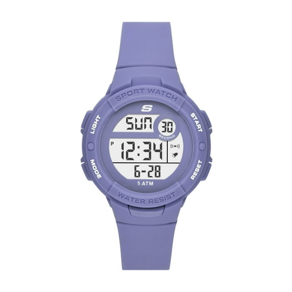 Skechers Crenshaw Women's Purple Digital Chronograph Watch (SR2132W)