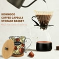 thumbnail image 4 of Coffee Pod Holder with Lid, Large Capacity Black K Cup Holder Organizer for Counter, Coffee Bar Accessories for Pods, Espresso, Capsules, Creamer, 4 of 8