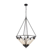 Elk Home 27-Inch Wide Centrifugal Chandelier, Oil Rubbed Bronze