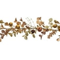 thumbnail image 4 of Northlight Ball Ornaments Glittered Christmas Garland - 5' x 10" - Gold and Copper Tone, 4 of 7