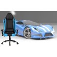 thumbnail image 1 of ViscoLogic TIGUAR High Back Sports Style Extra Padded Headrest Ergonomic Swivel Home Office Computer Gaming Chair, 1 of 13