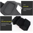 thumbnail image 3 of black  Professional Heavy Duty EVA Foam Padding Knee Pads with Comfortable Gel Cushion and Adjustable Straps for Working, Gardning, 3 of 6