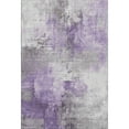 thumbnail image 2 of Addison Rugs Mayfield Premium Machine Washable Transitional Abstract Purple Rectangle Rug, 10' X 14' Machine Washable Transitional Abstract Purple Oversized Sherpa Throw Blanket, 2 of 7