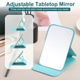 thumbnail image 4 of 4.3" Folding Mirror, Aluminum Compact Travel Mirror with PU Leather, Black, 4 of 7