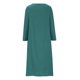 thumbnail image 5 of Puntoco Vestido De Manga Corta Con Bolsillo Informal De Algodón Y Lino De Color Sólido Con Cuello Redondo De Primavera Y Verano Para Mujer Verde Xxxl,Regalos Para Mujer Joven, 5 of 7