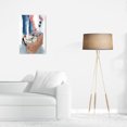 thumbnail image 2 of Wynwood Studio Canvas Spring Casual Fridays Fashion and Glam Outfits Wall Art Canvas Print Blue Light Blue 16x24, 2 of 3