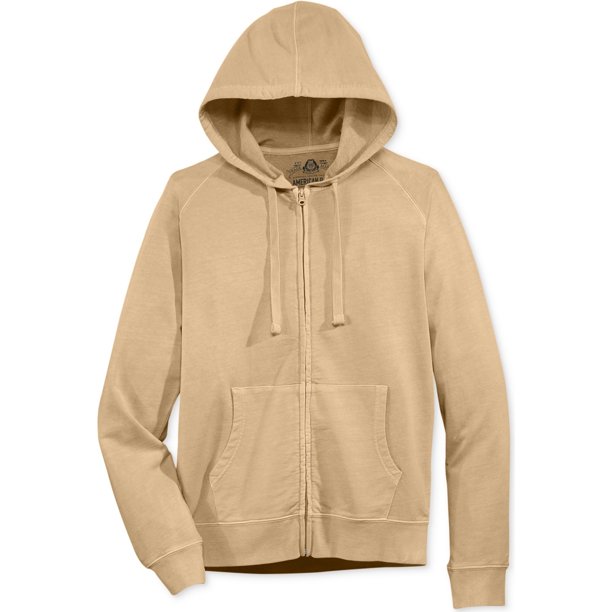 American Rag - Sudadera con capucha para hombre, color beige, pequeña American Rag Sudadera