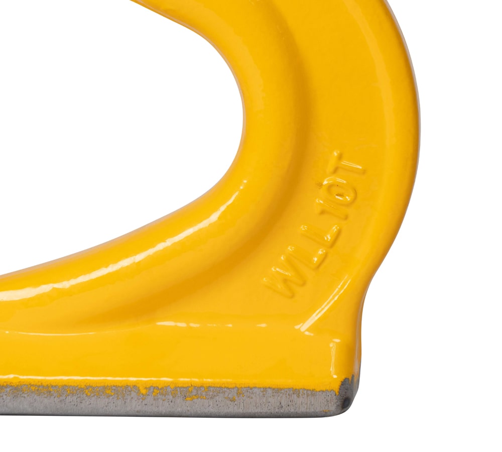 10 Ton Grade 80 Weld On Anchor Hook for Wrecker, Crane, Tractor, Rigging, Lifting - 22000 lbs Working Load Limit