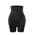 thumbnail image 1 of Women‘s Solid Color Shaping High Waisted And Tight Waisted Pants With Fixed Sponge Pad  Plump Buttocks  Buttocks  And Lifting Buttocks  Waist Tightening And Tight Buttoned Shaping, 1 of 5