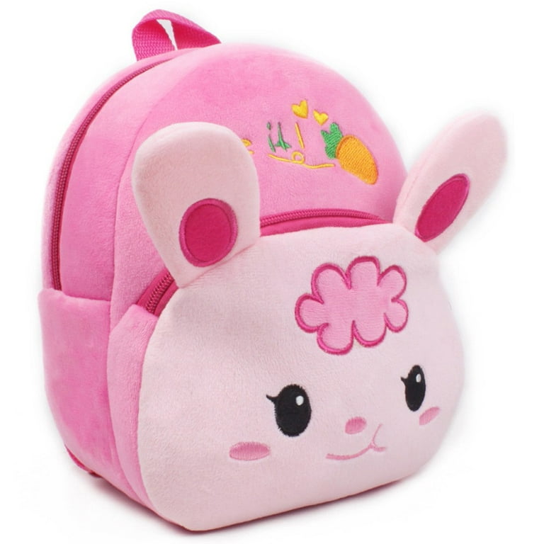 Cartoon Rabbit Bear Canvas Canvas Shoulder Bag Cute College Student  Backpack With Cloth Finish 230828 From Mu08, $10.24