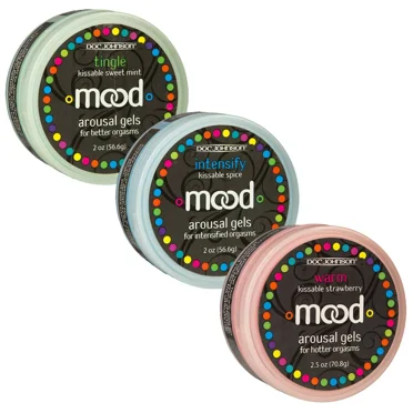 Arousal Gels - Warm, Tingle, Intensify - 3 Pack