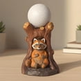 thumbnail image 4 of Pekkaxy Raccoon Tree Stump Candle Mold, 3.07x3.07x3.74 in, Food-Grade Silicone, Heat-Resistant and Flexible, Perfect for DIY Soy Wax, Beeswax, and Jelly Candles, 4 of 9