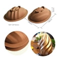 thumbnail image 6 of CoreLiving Large Silicone Molds for Baking 3D Breakable Easter Egg Chocolate Mold Set Food-Grade Silicone Candy Molds for Chocolate Butter Jello and Easter Decorations Dessert Baking Supplies, 6 of 9