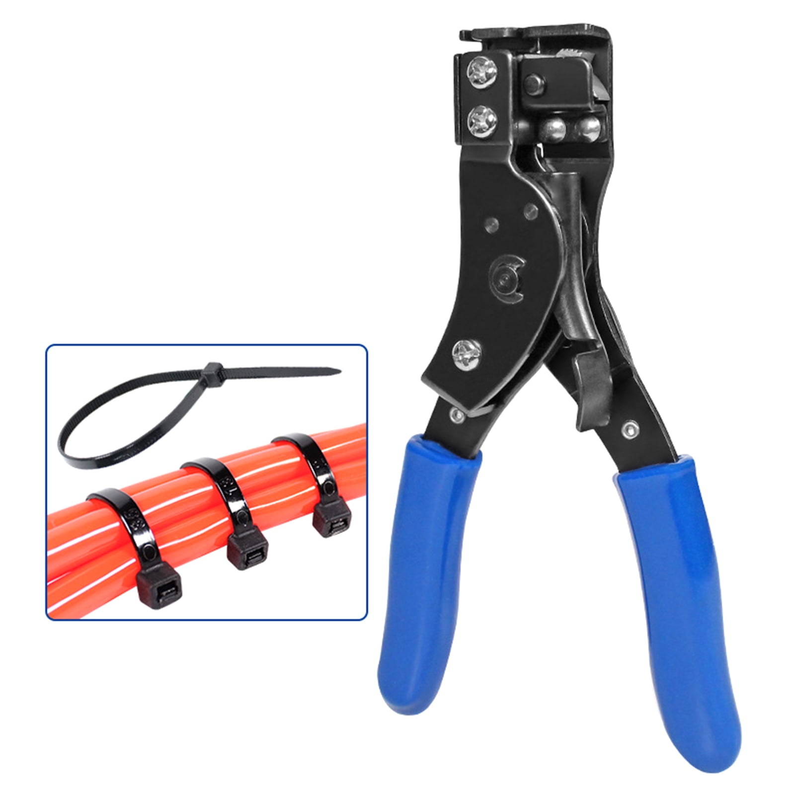 Double Function Cable Tie Tightener And Cutter Tool Automatic Trimming Auto Cutting Nylon Cable Tie Tool For Nylon Straps