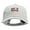 White, variant on Stay Cool Embroidered Unstructured Cotton Twill Washed Cap - Khaki OSFM