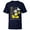 Navy, variant on Disney Mickey Mouse Vintage Classics 28 Black & Yellow - Short Sleeve T-Shirt for Kids - Customized-White