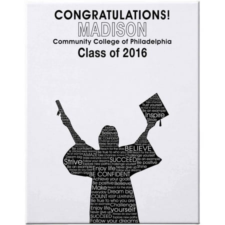 Personalized Graduation Autograph Canvas, 11