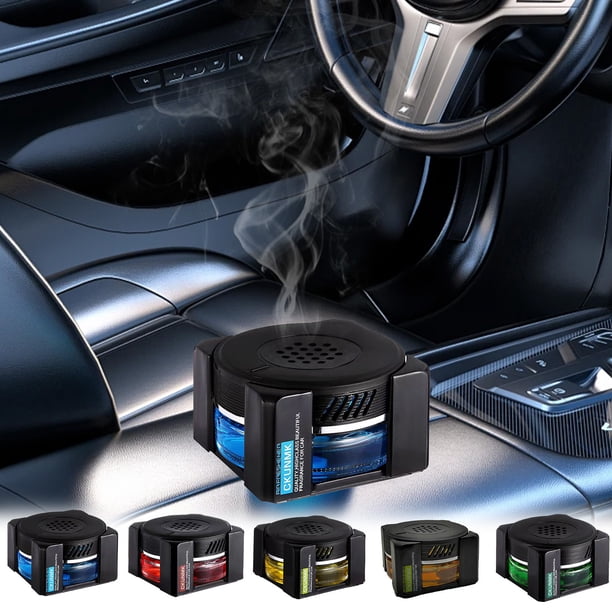 Perfume de aromaterapia para coches Grand Gollum | Aroma duradero de jazmín y osmanto | Difusor de plástico duradero con núcleo de fibra grande | 5 Opciones de color | Accesorio elegante para el