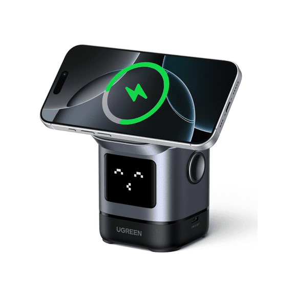 Cargador Inalámbrico Magsafe Ugreen Uno Qi2 15w Robot 45775