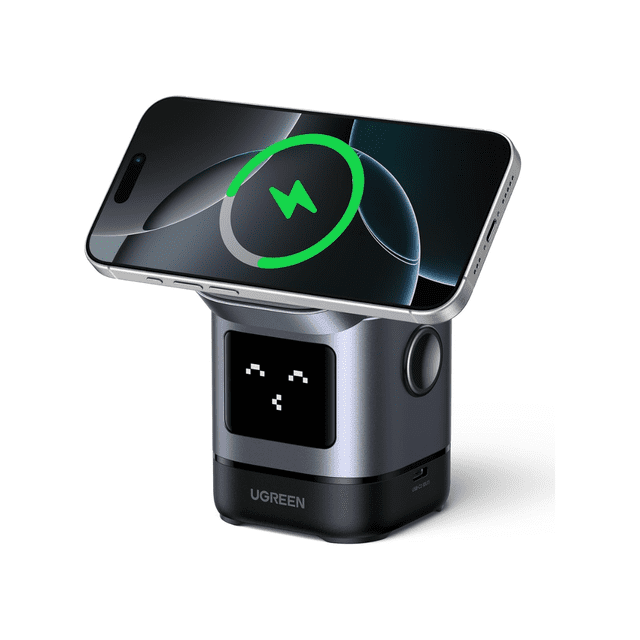 Cargador Inalámbrico Magsafe Ugreen Uno Qi2 15w Robot 45775