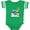 Football Green and White, variant on Inktastic Mele Kalikimaka Boys or Girls Baby Bodysuit
