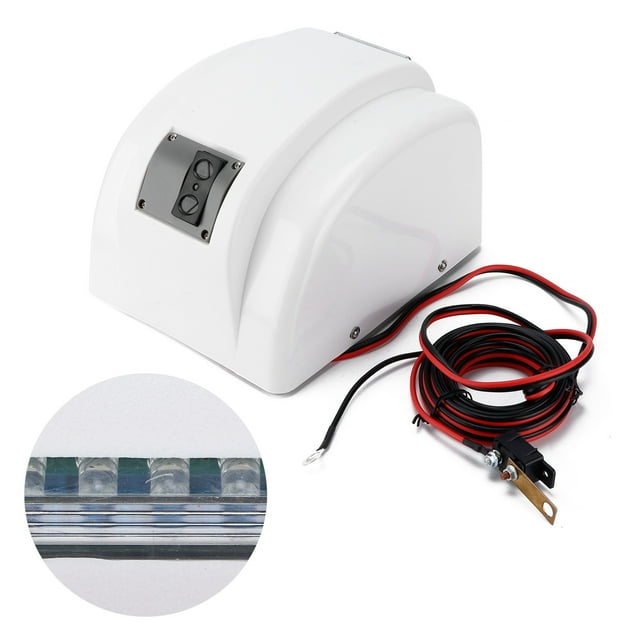 Boat Electric Anchor Winch ABS Metal 30LBS 12V Electric Anchor Winch Marine Anchor Winch Windlass Kit With Remote Control For Fishing Boat Boat Accessory