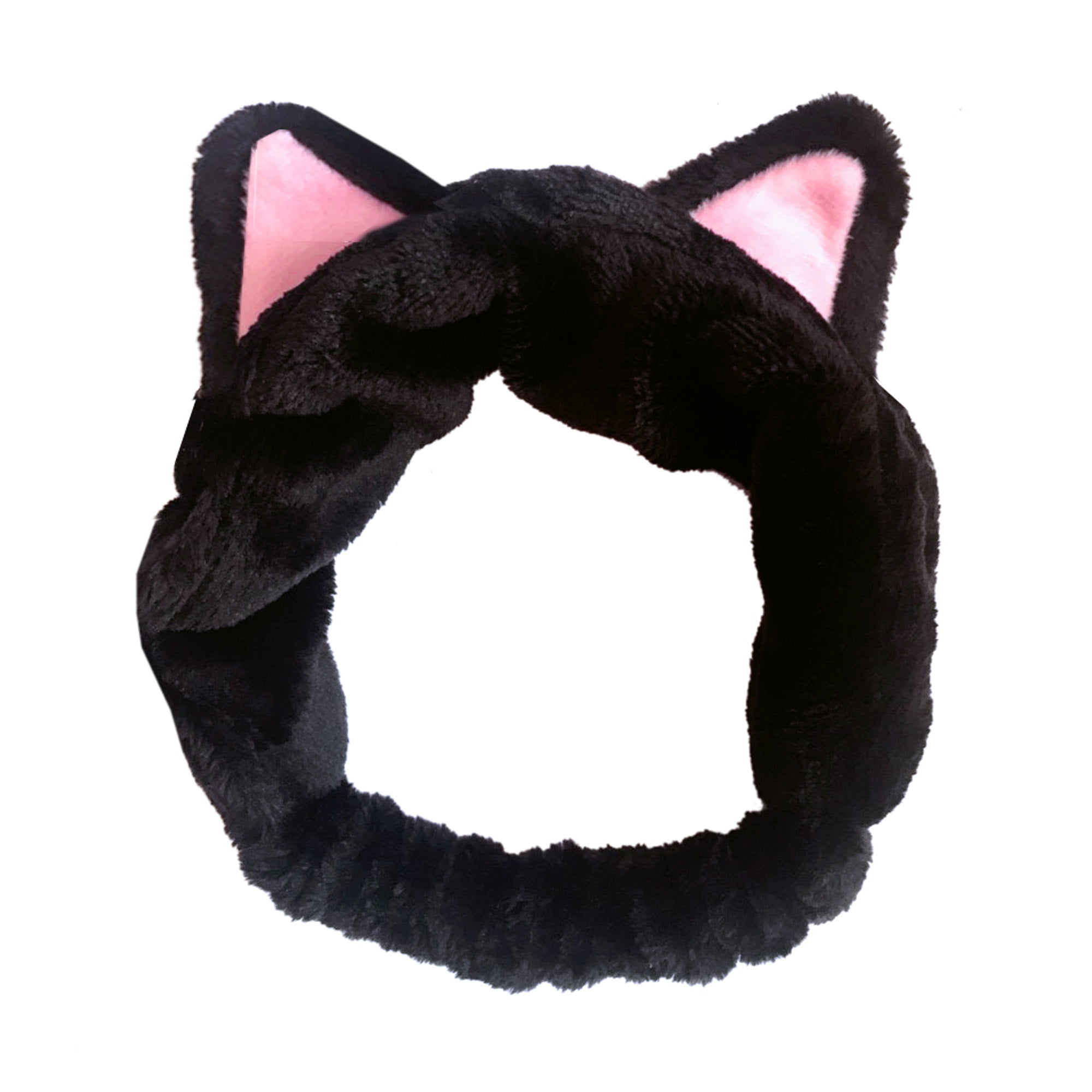 KITTY cat ears headband cat headband makeup headband sweatband face washing hair wrap cat ears personalized headband kitty ears