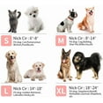 thumbnail image 2 of Inflatable Pet Recovery Collar Soft Elizabeth Cone for Dogs and Cats for Post Surgery Wound Protection,Blue Size L, 2 of 2
