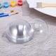 thumbnail image 1 of 20pcs Ornamento de media domo de plástico transparente para artesanías y decoración del hogar ideal para reemplazo de globo de nieve y carcajista, 1 of 8