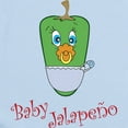 thumbnail image 2 of CafePress - Baby Jalapeno Infant Bodysuit - Baby Light Bodysuit, Size Newborn - 24 Months, 2 of 4