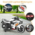 thumbnail image 6 of Techvida Ride on Toys 12v Battery Powered Ride on Motorcycle for Kids 3 Wheels Motorcycle with LED Lights Music Child, 6 of 14